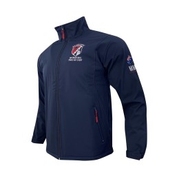 Customized Men's Royal Blue Wind Jacket Design Embroidered Logo Red Zipper Puller Horse Racing  Equipment Staff Uniform   Windbreaker  J938 Customized Men's Royal Blue Wind Jacket Design Embroidered Logo Red Zipper Puller Horse Racing  Equipment Staff Uniform   Windbreaker  J938